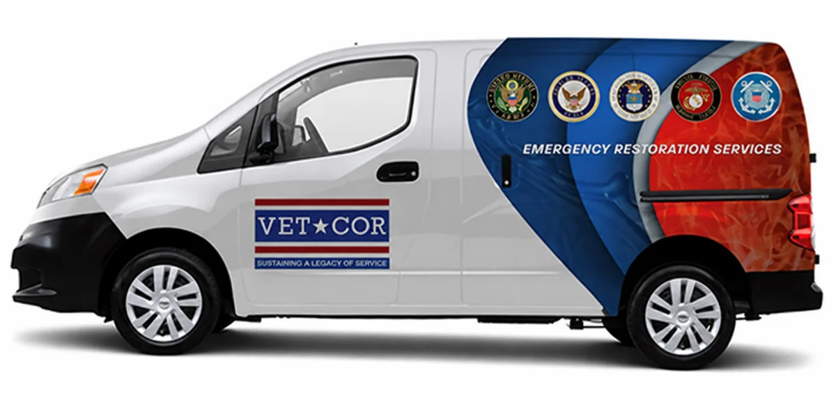 VetCor restoration van